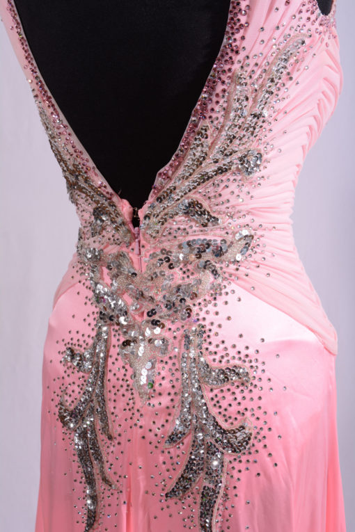 Pink N Silver Goddess Smooth Dress