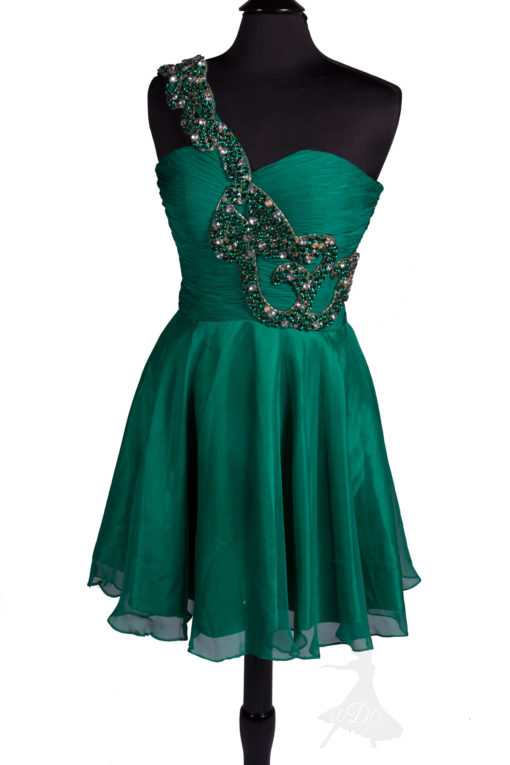emerald green cocktail prom evening beginner ballroom dress nashville, showcase