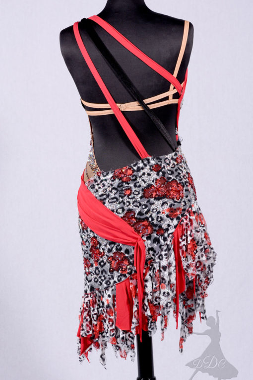Cherry Leopard Rhythm Dress