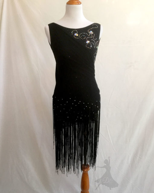 Ebony Net Rhythm Dress