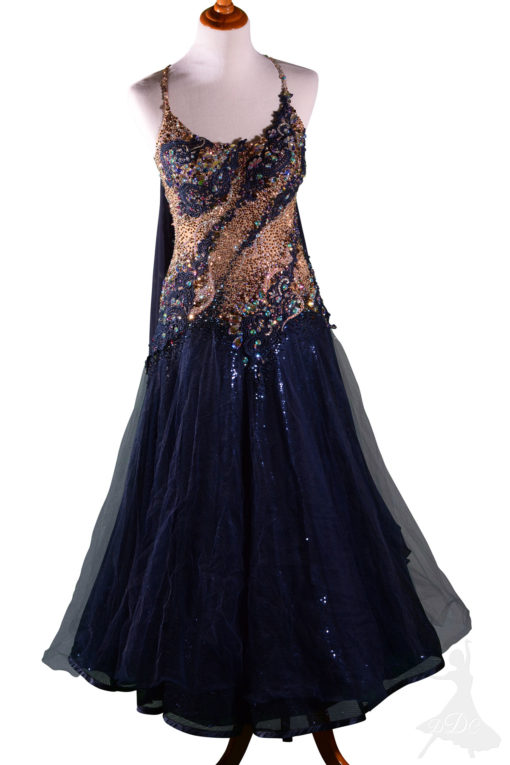 Royal Shimmer Standard Ballroom Dress