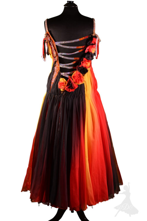Sunset Ombre Smooth Dress