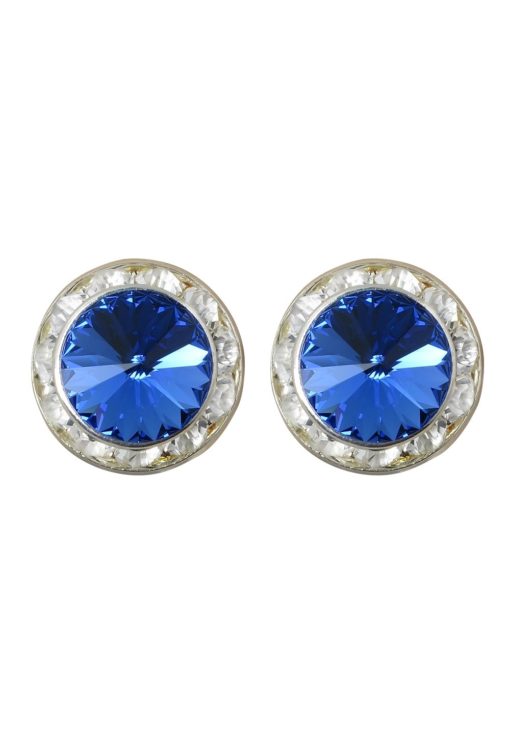 Swarovski Sapphire Earrings