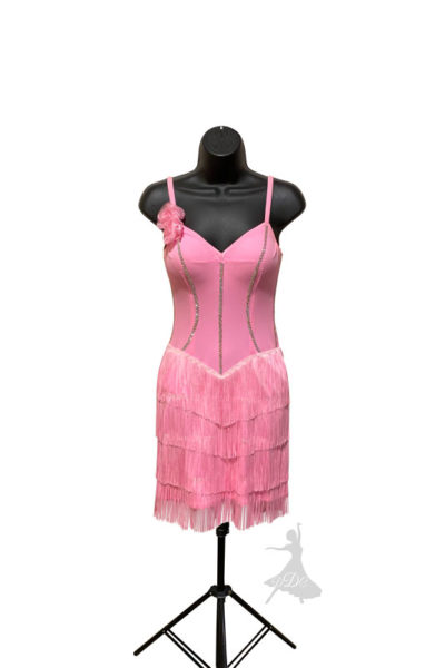 Pink Posies Latin Dress