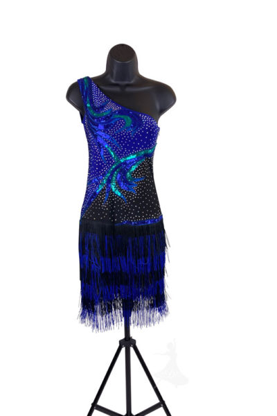 Fringy Peacock Rhythm Dress