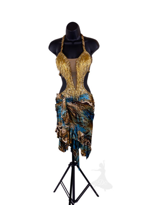 Gypsy Leopard Convertible Dress