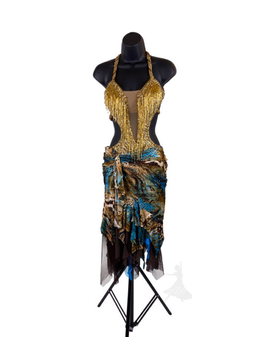 Gypsy Leopard Convertible Dress