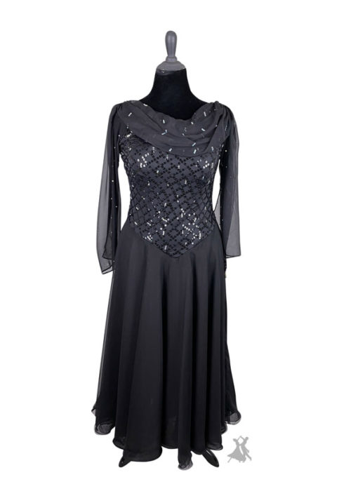 Inky Lace Smooth Dress