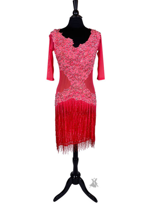 Coral Charm Rhythm Dress